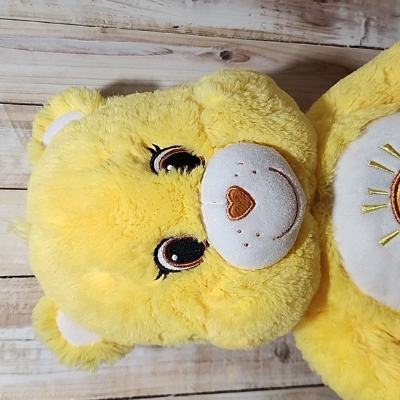 BAB Build A Bear Care Bear Yellow Funshine 18" Bear Stuffed 2016 - Picture 3 of 6
